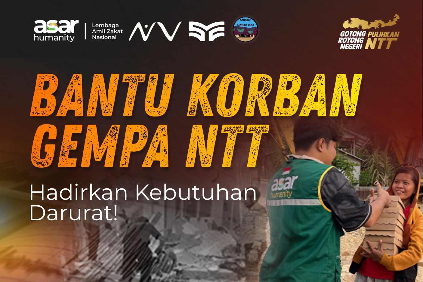 ASAR Humanity, Gama Dharma, SatuEdu, dan Lentera Desa