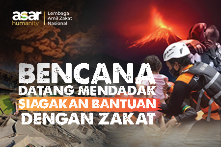 Bergerak Atasi Bencana, Bantu Warga Terdampak dengan Zakat