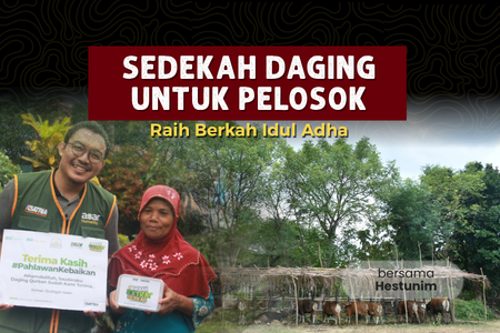 Sedekah Daging untuk Pelosok, Raih Berkah Idul Adha