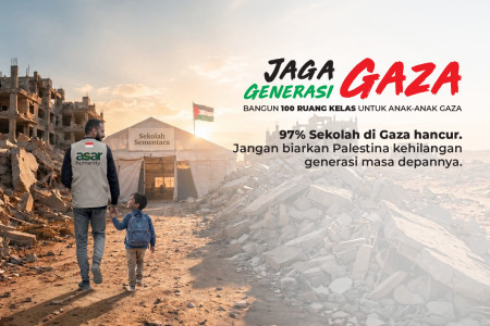 Bangun Kembali Harapan, Hidupkan Pendidikan Palestina