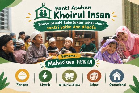 Penuhi Kebutuhan Pokok 32 Santri Yatim & Dhuafa