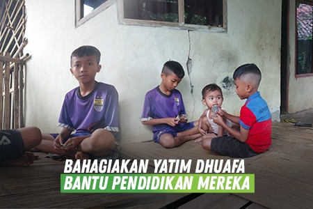 Dukung Pendidikan Yatim Agar Tidak Putus Sekolah