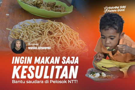 Beri Kesempatan Mereka Rasakan Pangan Bergizi