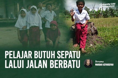 Kaki Kecil Itu Melangkah Tanpa Alas Kaki, Demi Raih Impian