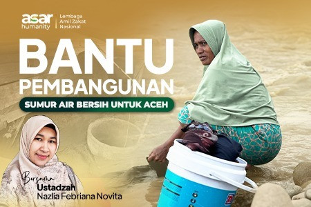 Hadirkan Sumber Air Bersih Untuk Penyintas Bencana di Aceh